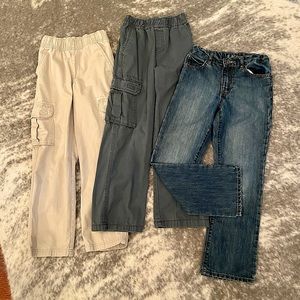 Boys Uniform Cargo/Jean Bundle